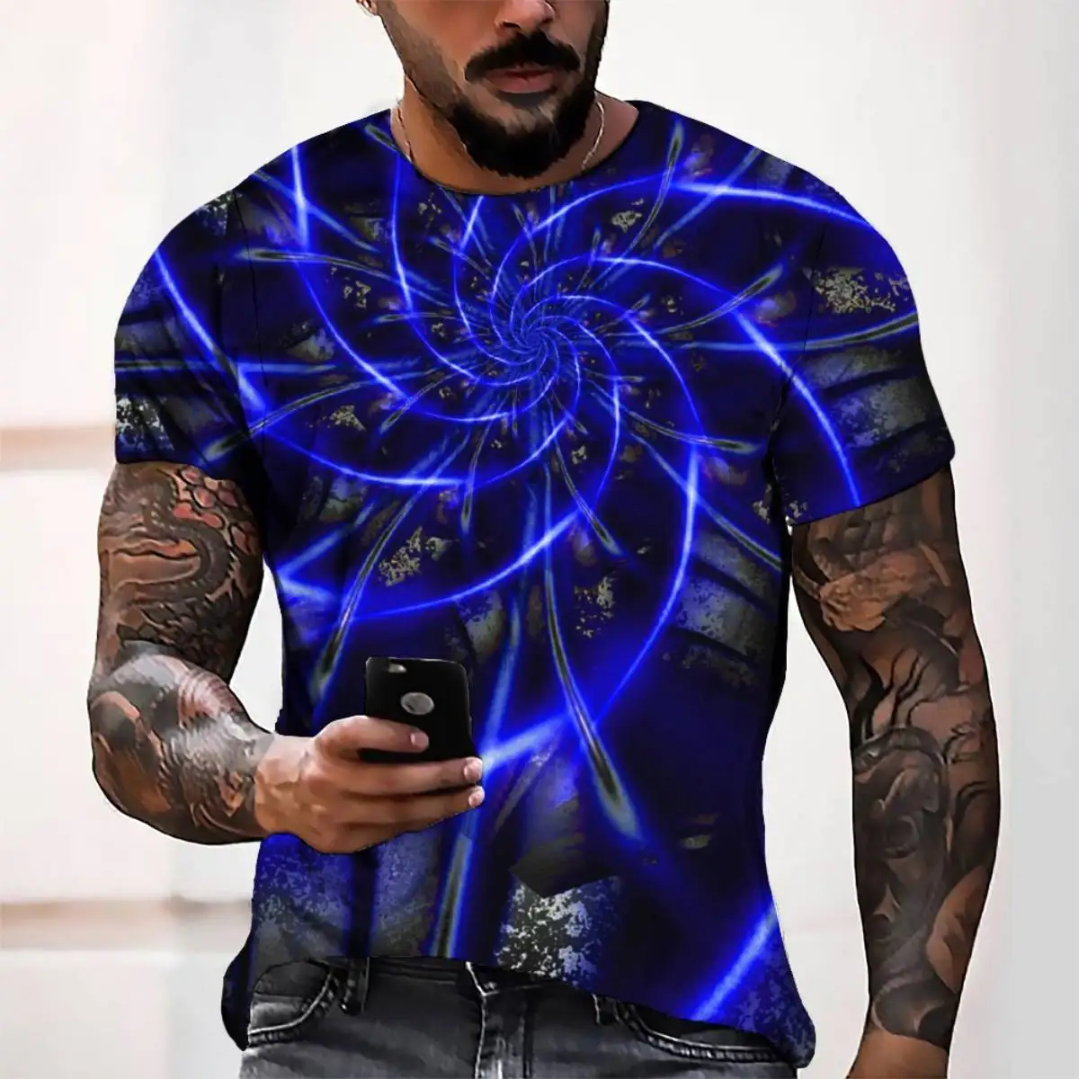 Men T shirt 2022 New Arrival Summer 3D Pattern Science Fiction Male T-shirts American Style Teenage Boys Personality Fashion T12
Men T shirt 2022 New Arrival Summer 3D Pattern Science Fiction Male T-shirts American Style Teenage Boys Personality Fashion T12