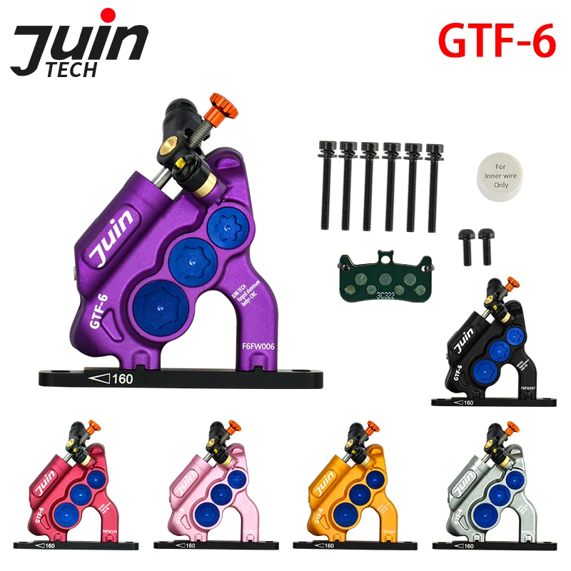 Juin Tech 6 поршней GTF-6 тросовый гибридный гидравлический плоский дисковый тормозной суппорт 1 шт. для шоссейного велосипеда гравийные велосипедные детали
Juin Tech 6 поршней GTF-6 тросовый гибридный гидравлический плоский дисковый тормозной суппорт 1 шт. для шоссейного велосипеда гравийные велосипедные детали