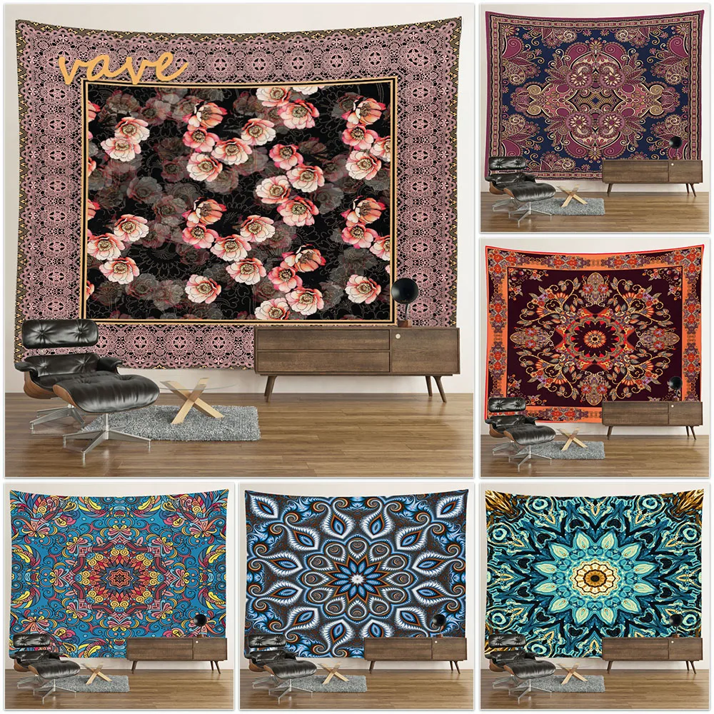 Mandala Tapestry Wall Hanging Boho Room Decor Aesthetic Witchcraft Hippie Bohemian Tye Dye Tapestry Blanket Home Decoration
Mandala Tapestry Wall Hanging Boho Room Decor Aesthetic Witchcraft Hippie Bohemian Tye Dye Tapestry Blanket Home Decoration