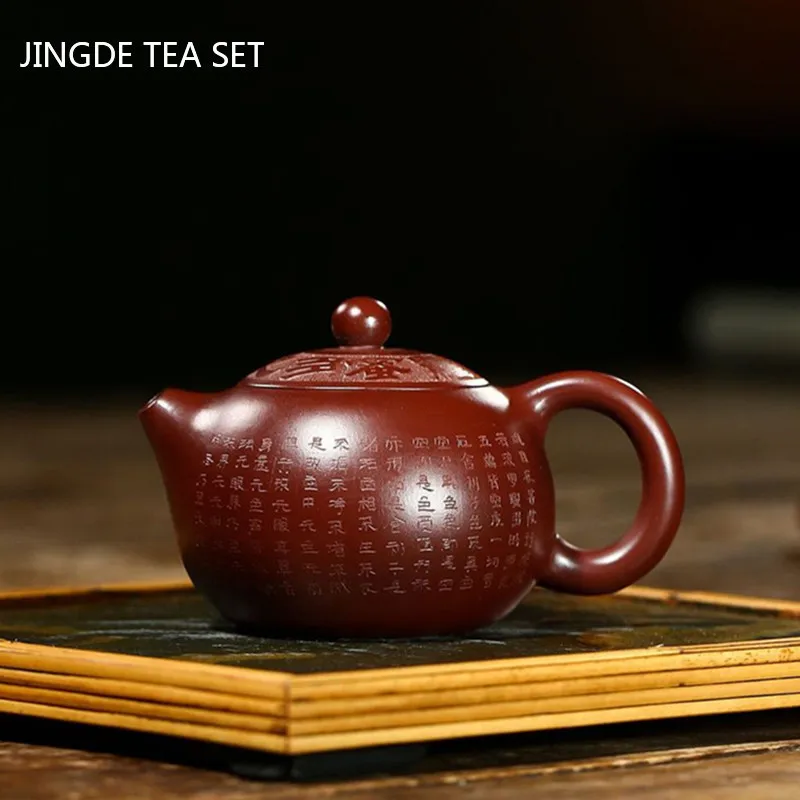 Boutique Raw Ore Zhu Mud Xishi Tea Pot Authentic Yixing Purple Clay Teapot Home Beauty Filter Kettle Chinese Zisha Tea Set 160ml
Boutique Raw Ore Zhu Mud Xishi Tea Pot Authentic Yixing Purple Clay Teapot Home Beauty Filter Kettle Chinese Zisha Tea Set 160ml