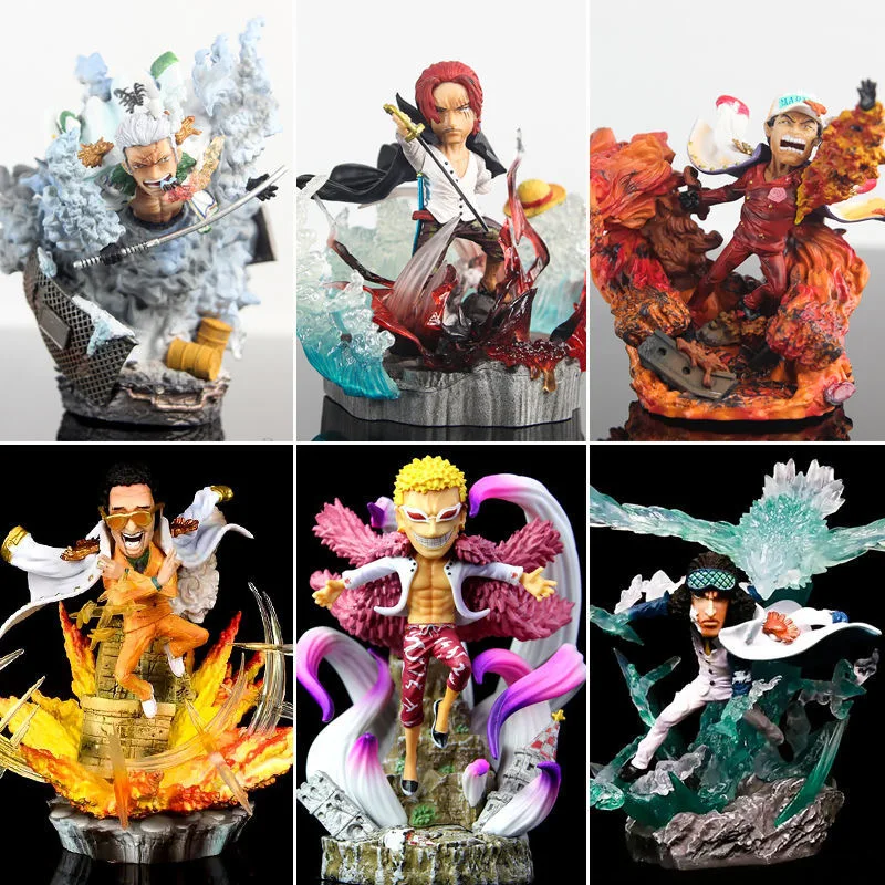 Цельный кусок серии G5 ручной работы Q версия сцена Doflamingo три генерала красный курильщик Луффи коллекция Украшение
Цельный кусок серии G5 ручной работы Q версия сцена Doflamingo три генерала красный курильщик Луффи коллекция Украшение