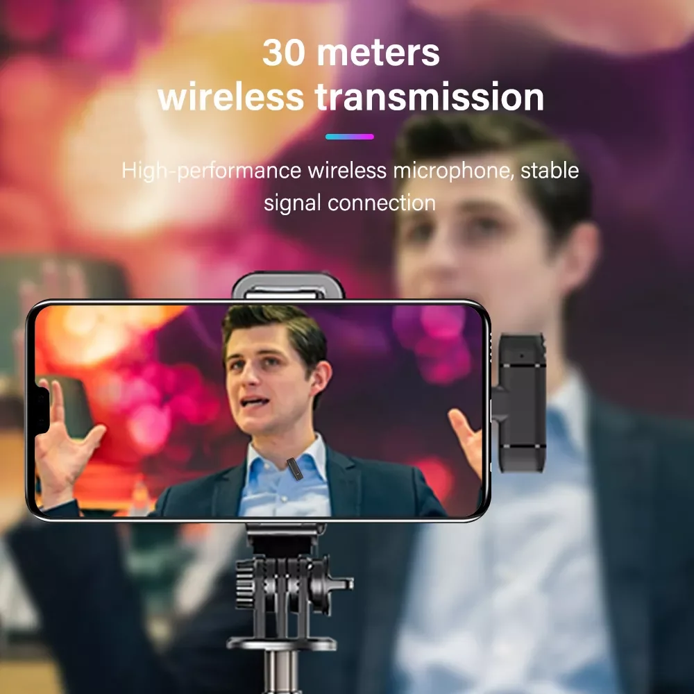 Lavalier Wireless Microphone For iPhone 13 12 11 10 7 8 Plus iPad iOS/ Type C S20 Huawei P30 mi Streaming Gaming
Lavalier Wireless Microphone For iPhone 13 12 11 10 7 8 Plus iPad iOS/ Type C S20 Huawei P30 mi Streaming Gaming