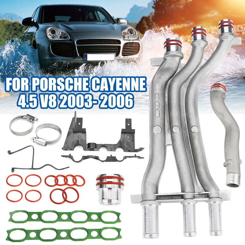 1 Set Aluminum Coolant Pipe Upgrade Kit Car Accessories For Porsche Cayenne 4.5 V8 2003 2004 2005 2006
1 Set Aluminum Coolant Pipe Upgrade Kit Car Accessories For Porsche Cayenne 4.5 V8 2003 2004 2005 2006