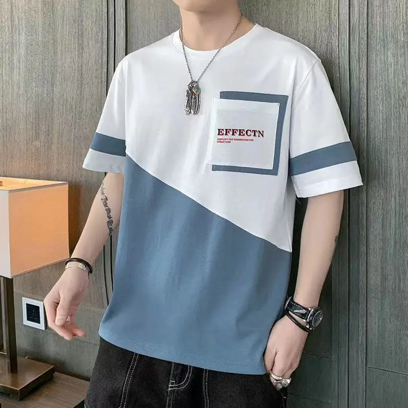 J0331 Summer new men's short sleeved T-shirt American fashion printed round neck T-shirt.
J0331 Summer new men's short sleeved T-shirt American fashion printed round neck T-shirt.