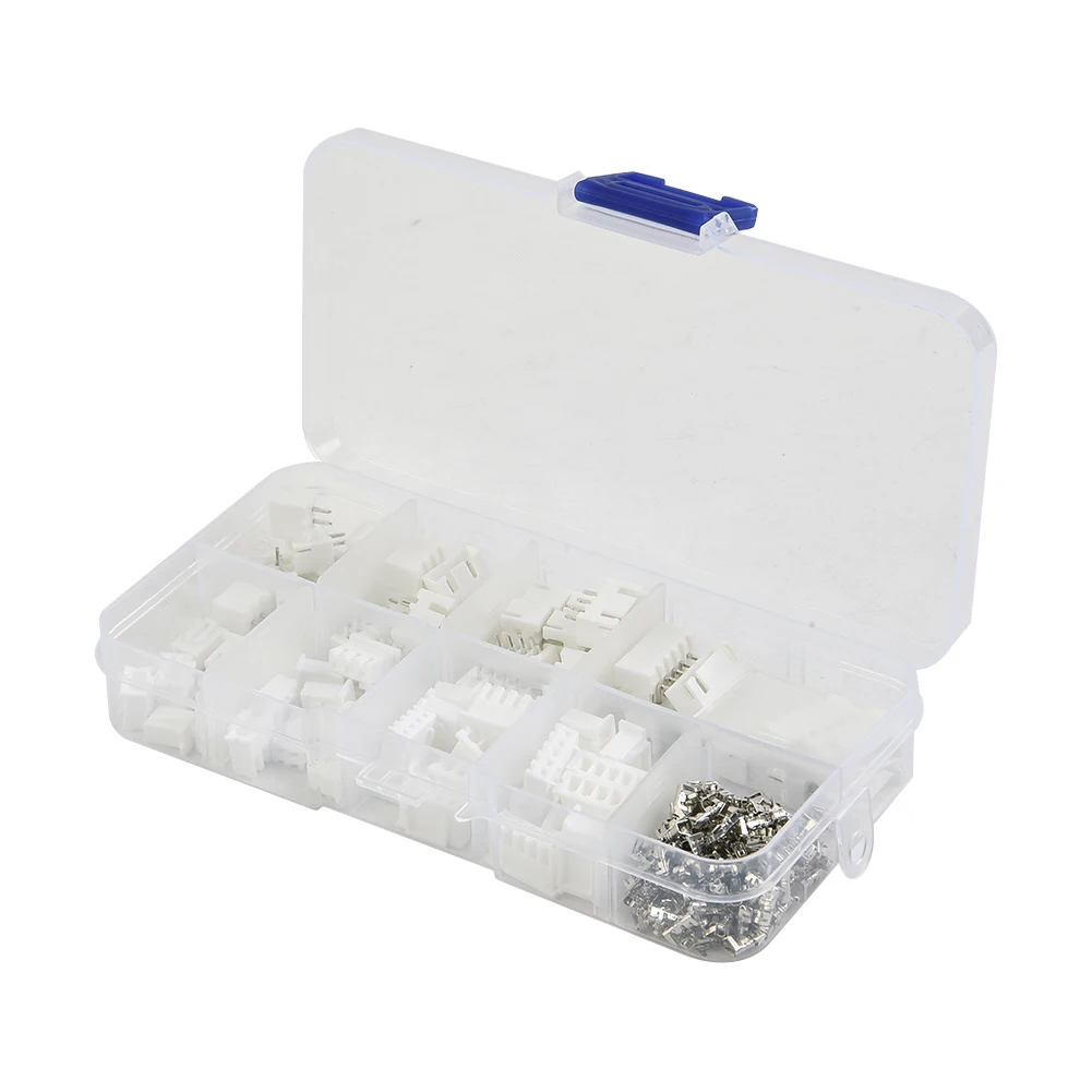 1 Box 230PCS JST XH2.54mm Connector -25 Degrees Celsius~+85 Degrees Celsius XH-2.54mm AWG#24~#32 Wire Connectors Terminal Blocks
1 Box 230PCS JST XH2.54mm Connector -25 Degrees Celsius~+85 Degrees Celsius XH-2.54mm AWG#24~#32 Wire Connectors Terminal Blocks