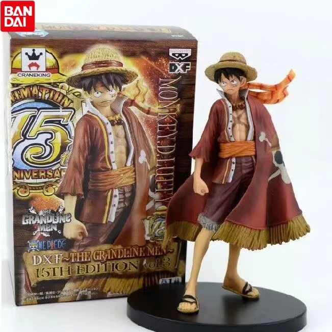 Baidai 15th Anniversary One Piece Banpresto D Luffy Standing Ver. PVC Action Figure Collection Model Toy with Box 18cm
Baidai 15th Anniversary One Piece Banpresto D Luffy Standing Ver. PVC Action Figure Collection Model Toy with Box 18cm