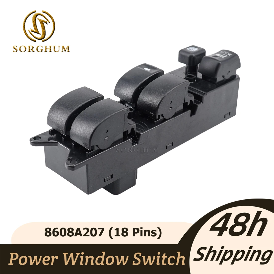 Sorghum Power Window Driver Side Main Control Switch LHD Master Regulator 8608A207 For Mitsubishi ASX Outlander Sport 2010 -2014
Sorghum Power Window Driver Side Main Control Switch LHD Master Regulator 8608A207 For Mitsubishi ASX Outlander Sport 2010 -2014