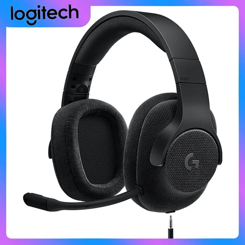 

Logitech G433 Wired Headphone X 7.1 Surround Gaming Headset for PC Gamer For PS4/PS5/Xbox One X/Xbox One S/NS/NS OLED