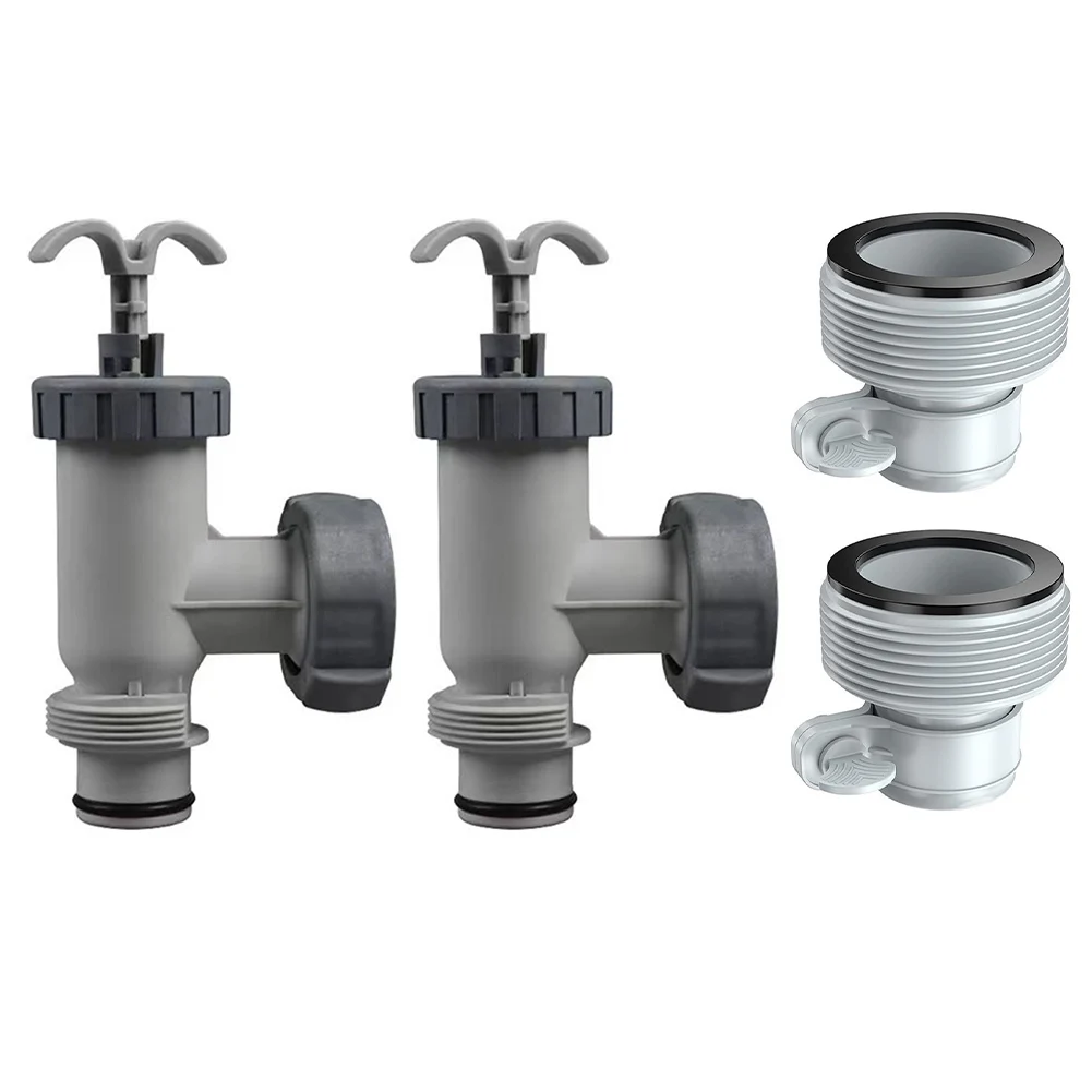 Durable and Weather resistant For Intex Plunger Valves Gaskets & Nuts + Hose Adapters for Easy Pool Maintenance
Durable and Weather resistant For Intex Plunger Valves Gaskets & Nuts + Hose Adapters for Easy Pool Maintenance
