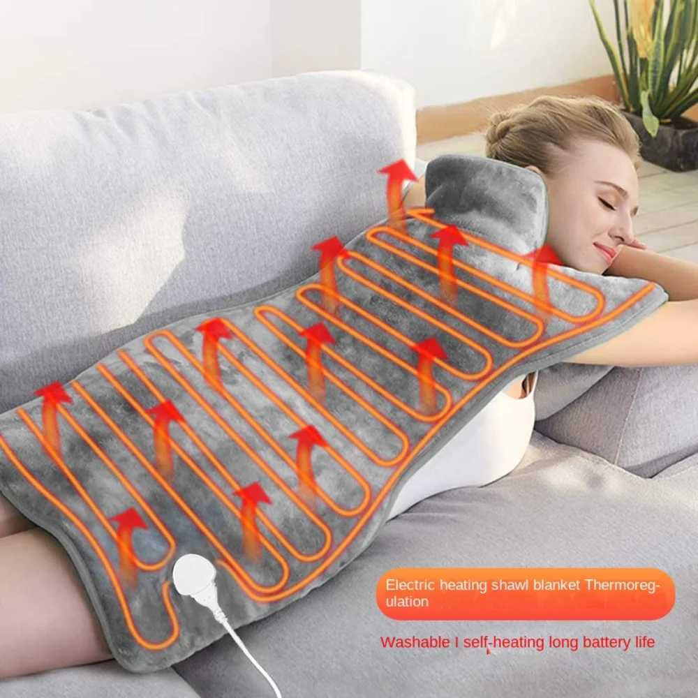 Winter Warm Electric Blanket Heating Pad Timid Wet Heating Smart Home Neck Shoulder Back Washing Heating Blanket Shawl
Winter Warm Electric Blanket Heating Pad Timid Wet Heating Smart Home Neck Shoulder Back Washing Heating Blanket Shawl
