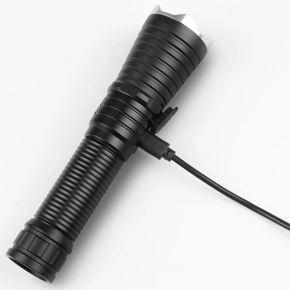 Flashlight Rechargeable Powerful Flexible Radiation Lamp Waterproof Torch Lights Focus Household Lumen Long No
Flashlight Rechargeable Powerful Flexible Radiation Lamp Waterproof Torch Lights Focus Household Lumen Long No