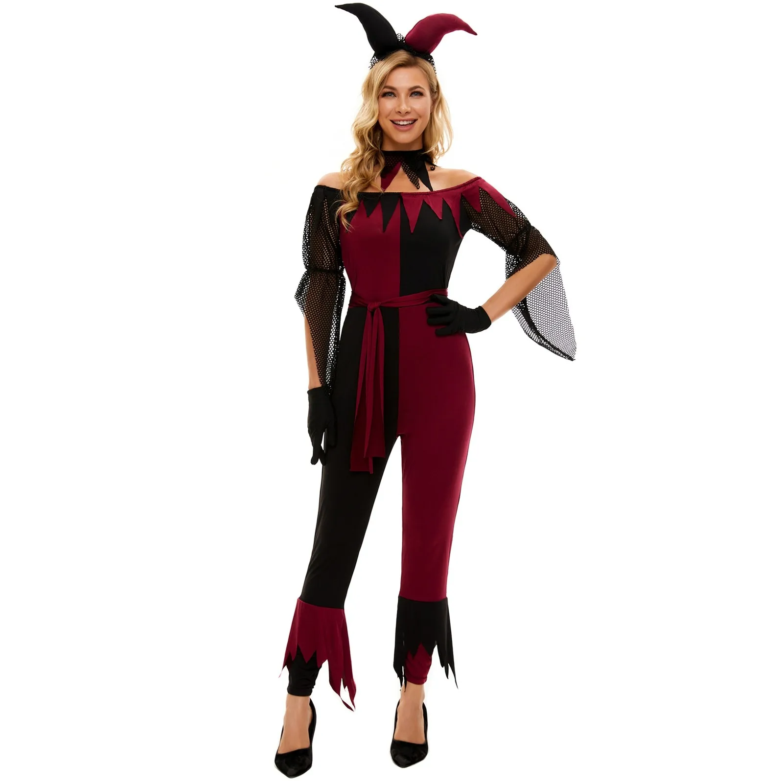Medieval Monk Robe Priest Robe Halloween Cosplay Costume Cloak Vintage Lace Patchwork High Neck Dress With Bell Sleeves Bodycon
Medieval Monk Robe Priest Robe Halloween Cosplay Costume Cloak Vintage Lace Patchwork High Neck Dress With Bell Sleeves Bodycon