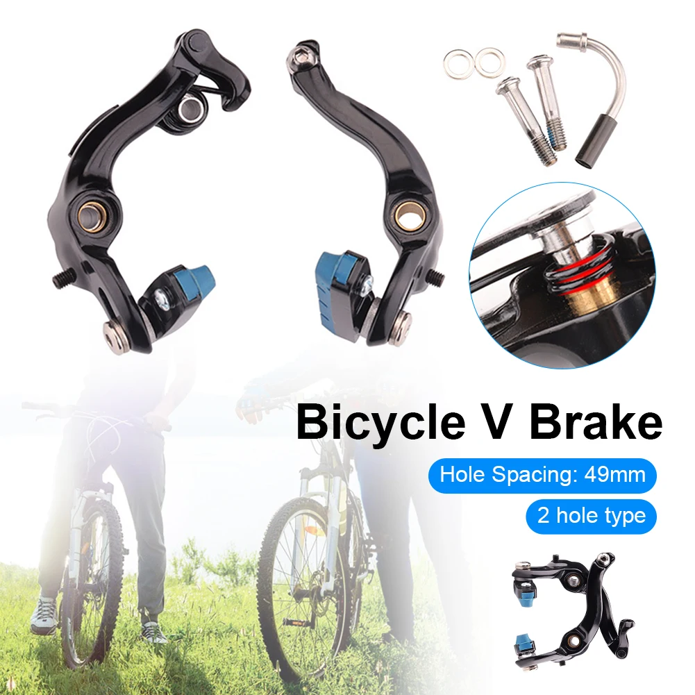 V Brake Caliper Mountain Road Bike Aluminum Alloy 2 Hole Hidden V Brake Replacement Adjustable Spring Bicycle Accessories Parts
V Brake Caliper Mountain Road Bike Aluminum Alloy 2 Hole Hidden V Brake Replacement Adjustable Spring Bicycle Accessories Parts