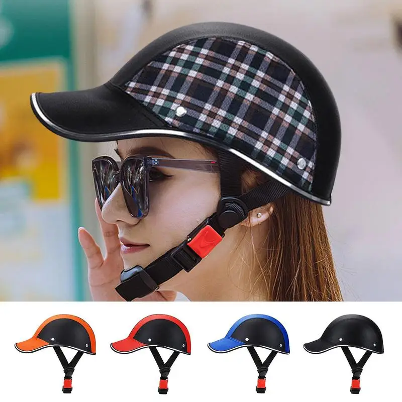 Motorcycle Helmet Bike Open Face Half Helmet Adults Bicycle Scooter Baseball Caps Style UV Safety Hat Shock-Absorbing Helmets
Motorcycle Helmet Bike Open Face Half Helmet Adults Bicycle Scooter Baseball Caps Style UV Safety Hat Shock-Absorbing Helmets