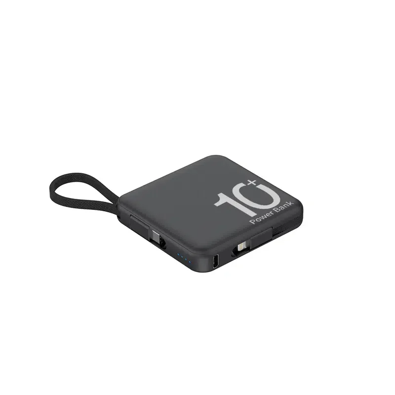 LY Power Bank 5000MAh Capacity Portable Mobile Power Bank With Type-C Charging Cables
LY Power Bank 5000MAh Capacity Portable Mobile Power Bank With Type-C Charging Cables