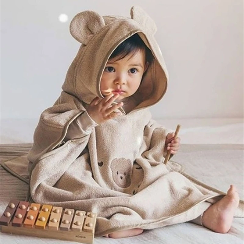 Lovely Baby Hooded Bath Towel for Boys- & Girls Animal Pattern Toddlers Towels Newborn Blanket Newborn Shower Present A2UB
Lovely Baby Hooded Bath Towel for Boys- & Girls Animal Pattern Toddlers Towels Newborn Blanket Newborn Shower Present A2UB