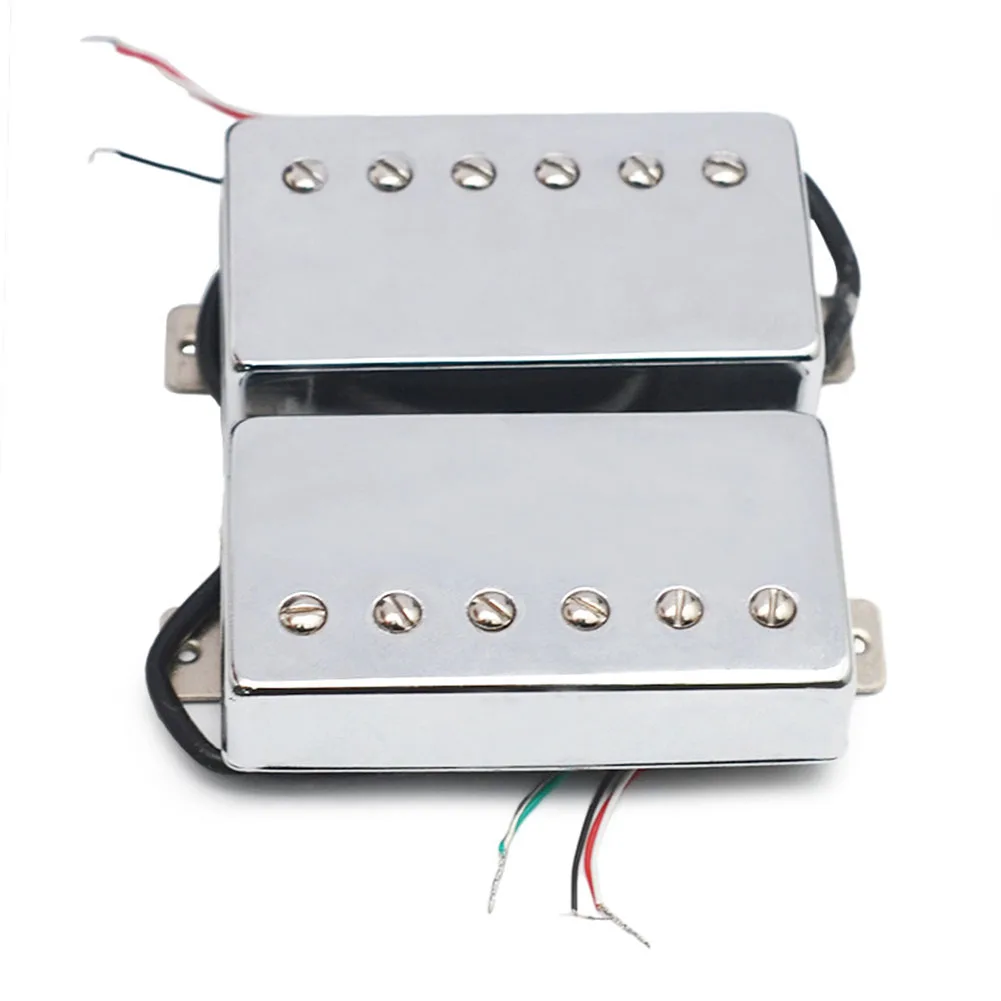 Humbucker Neck + Bridge Pickup 2 Cores Cable 4 Conductors Neck 5 Humbucker 70mm*39mm *18.5mm Bridge Particular
Humbucker Neck + Bridge Pickup 2 Cores Cable 4 Conductors Neck 5 Humbucker 70mm*39mm *18.5mm Bridge Particular