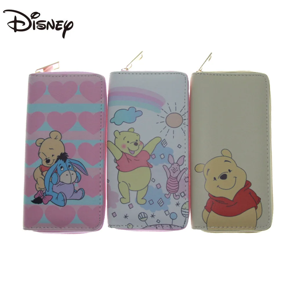 Disney Women's Wallet Cartoon Cute Pooh Bear Long Style Large-capacity PU Zipper Multifunctional Durable Ladies Coin Purse
Disney Women's Wallet Cartoon Cute Pooh Bear Long Style Large-capacity PU Zipper Multifunctional Durable Ladies Coin Purse
