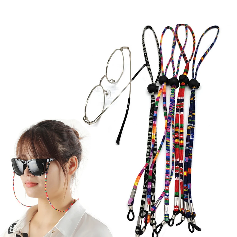 Ethnic Style Glasses Rope Sunglasses Chain Face Mask Lanyard Mask Glasses Holder Adjustable Traceless Ear Hanging Rope Two Hooks
Ethnic Style Glasses Rope Sunglasses Chain Face Mask Lanyard Mask Glasses Holder Adjustable Traceless Ear Hanging Rope Two Hooks