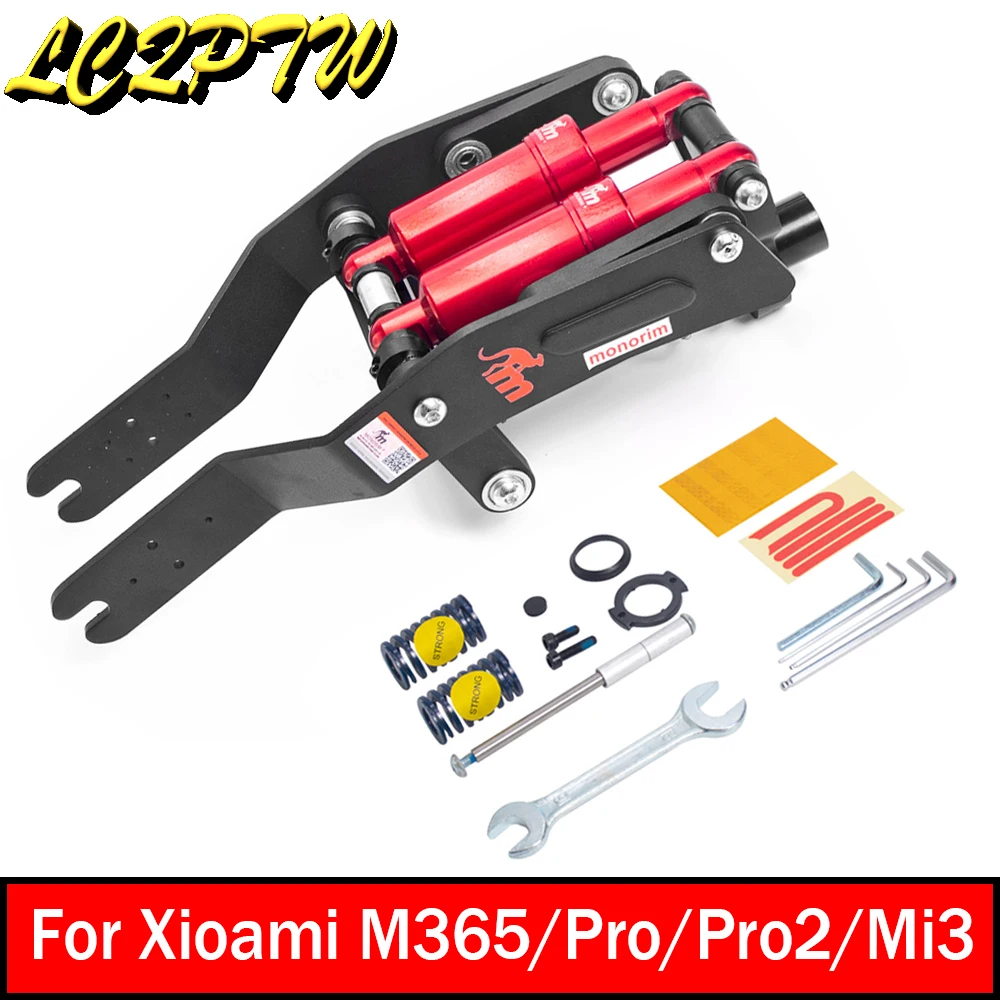 Monorim DM0 Dual Front suspension kit For Xiaomi M365/Pro/Pro2/1s/Es/Mi3 Upgrade Shock Absorption Specially Parts Accessories
Monorim DM0 Dual Front suspension kit For Xiaomi M365/Pro/Pro2/1s/Es/Mi3 Upgrade Shock Absorption Specially Parts Accessories