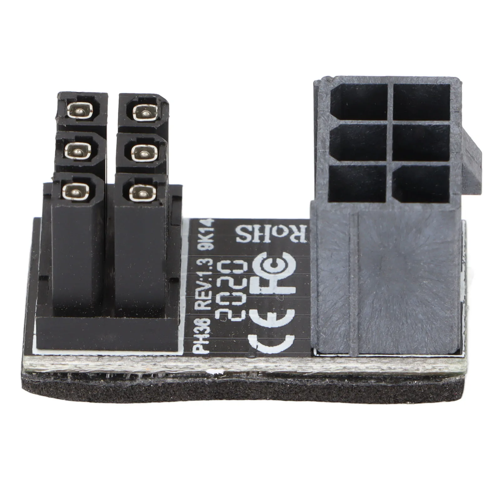 Power Adapter 6Pin Good Electrical Conductivity 180 Degree Steering Connector for Computer Graphics Card
Power Adapter 6Pin Good Electrical Conductivity 180 Degree Steering Connector for Computer Graphics Card