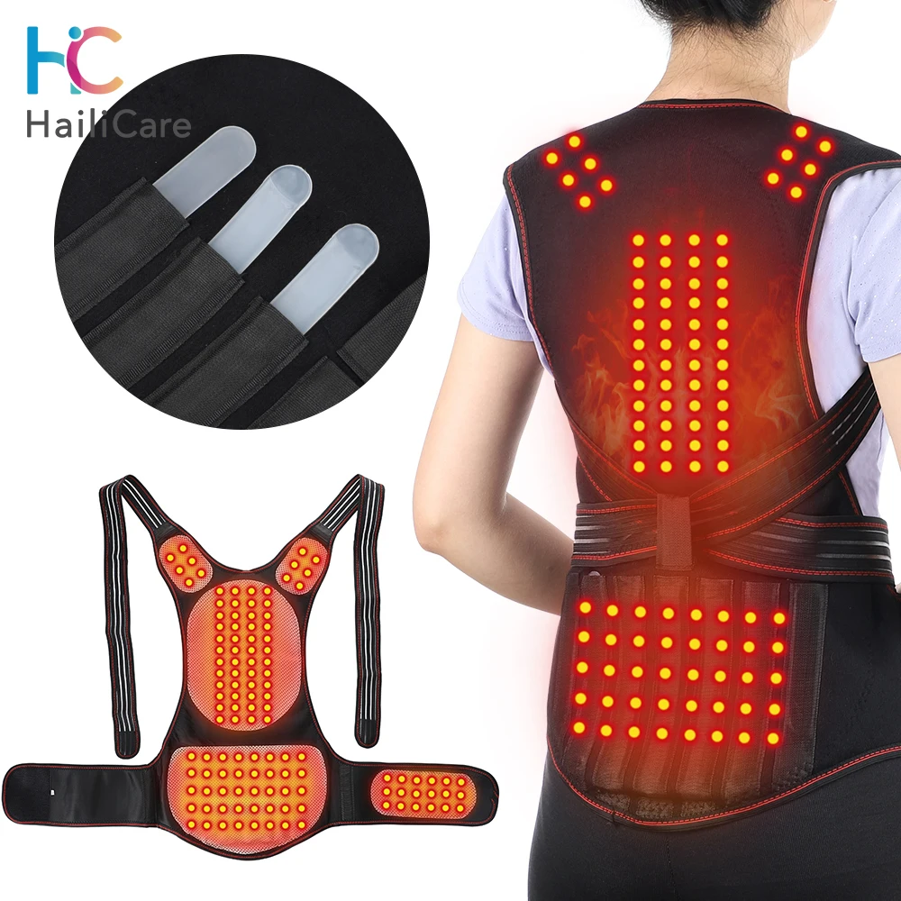Self Heating Vest Tourmaline Therapy Waist Back Shoulder Posture Corrector Back Support Brace Belt Pain Relief Health Care
Self Heating Vest Tourmaline Therapy Waist Back Shoulder Posture Corrector Back Support Brace Belt Pain Relief Health Care