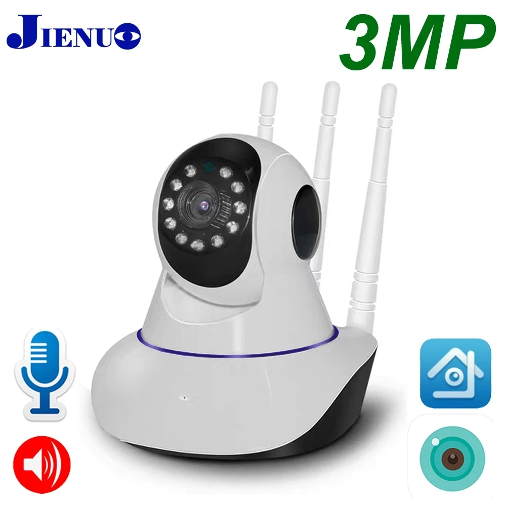3MP PTZ Camera IP Wireless Auto Tracking Cctv Security Surveillance Indoor Wifi Security Protection Home Cam JIENUO
3MP PTZ Camera IP Wireless Auto Tracking Cctv Security Surveillance Indoor Wifi Security Protection Home Cam JIENUO