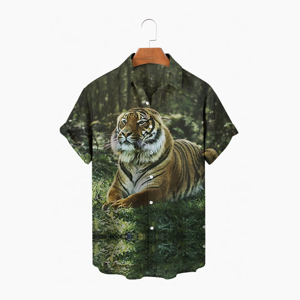 Animal 3D Print Hawaiian Shirt Men's Summer Short Sleeve Beach Shirt Hip Hop Harajuku Oversized Top
Animal 3D Print Hawaiian Shirt Men's Summer Short Sleeve Beach Shirt Hip Hop Harajuku Oversized Top