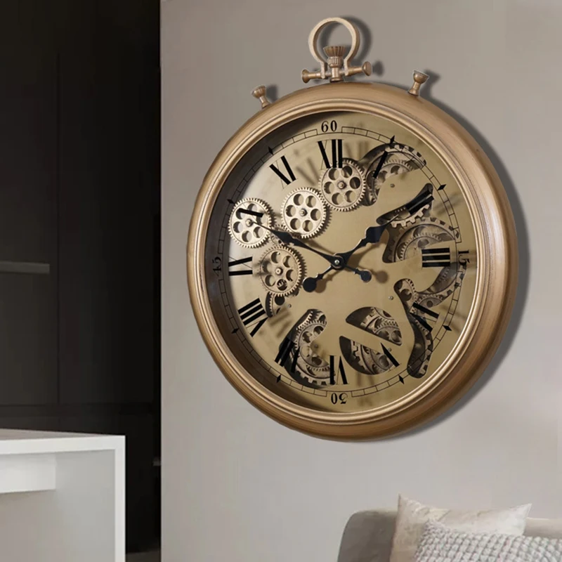 Large Retro Wall Clock Metal Clocks Wall Office Silent Wall Clock Bedroom Living Room Orologio Da Parete Home and Decoration
Large Retro Wall Clock Metal Clocks Wall Office Silent Wall Clock Bedroom Living Room Orologio Da Parete Home and Decoration