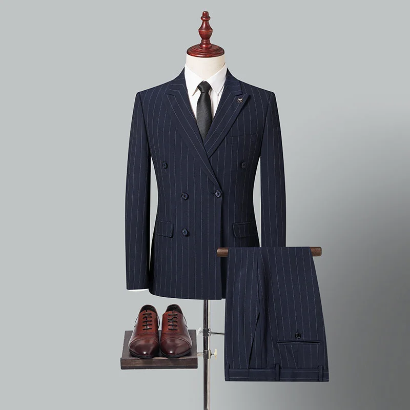 High Quality (Blazer+ Trousers) Men's British Business Casual Elegant Fashion Advanced Simple Wedding Slim Suit Two Pieces
High Quality (Blazer+ Trousers) Men's British Business Casual Elegant Fashion Advanced Simple Wedding Slim Suit Two Pieces