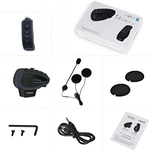 Bluetooth-гарнитура V8 мотоциклетная, 1200 м, двусторонняя, водонепроницаемая
Bluetooth-гарнитура V8 мотоциклетная, 1200 м, двусторонняя, водонепроницаемая