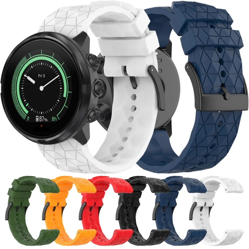 Silicone Strap For Suunto Watch 9 7 D5/Suunto Spartan Wrist HR/Baro 24m Sports Band Bracelet Replacement Access Watchers
Silicone Strap For Suunto Watch 9 7 D5/Suunto Spartan Wrist HR/Baro 24m Sports Band Bracelet Replacement Access Watchers