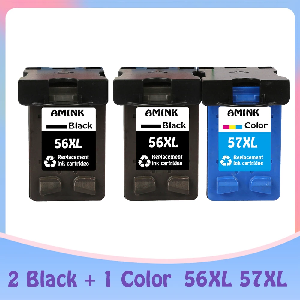 C6656a C6657a ink cartridge for hp 56 57 for hp56 for hp57 56XL 57XL Deskjet 450 450cbi 450ci 450wbt F4140 F4180 5150 5550
C6656a C6657a ink cartridge for hp 56 57 for hp56 for hp57 56XL 57XL Deskjet 450 450cbi 450ci 450wbt F4140 F4180 5150 5550