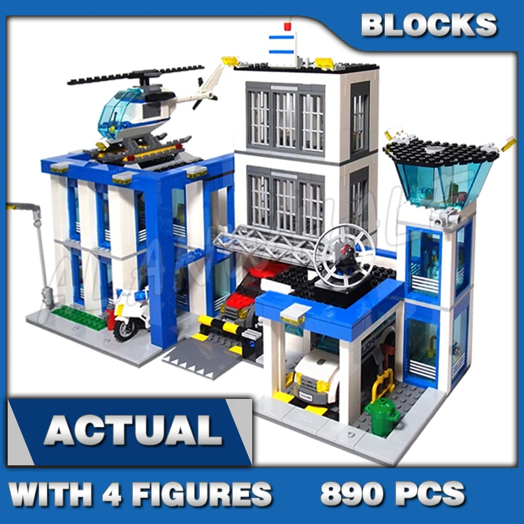 890pcs Town Cop Station Control Tower Garage Car Helicopter Motorbike 10424 Building Blocks Toy Bricks Compatible with Model
890pcs Town Cop Station Control Tower Garage Car Helicopter Motorbike 10424 Building Blocks Toy Bricks Compatible with Model