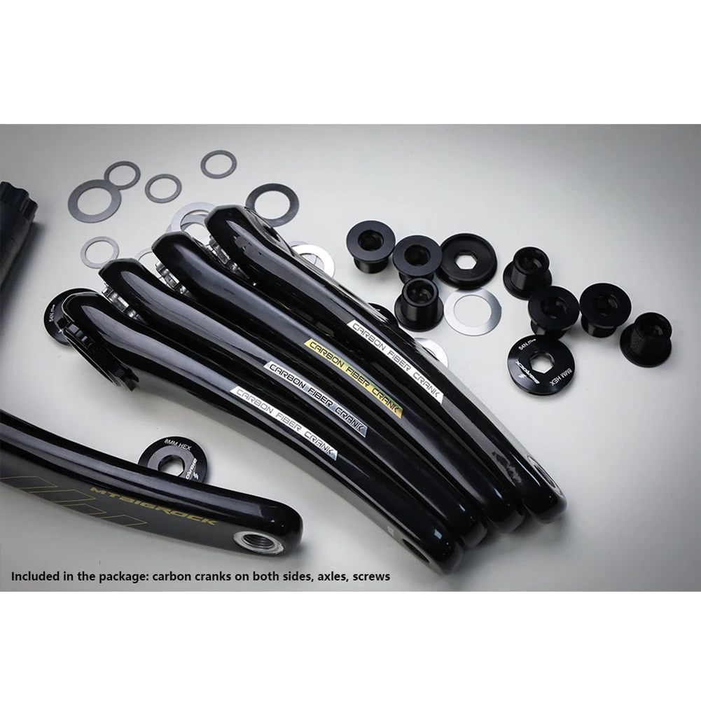 Carbon Fiber Bike Crank 12 Speed DUB Chainring 165/170/175MTB Bike Crankset Mountain Road Bike Bicycle Parts
Carbon Fiber Bike Crank 12 Speed DUB Chainring 165/170/175MTB Bike Crankset Mountain Road Bike Bicycle Parts