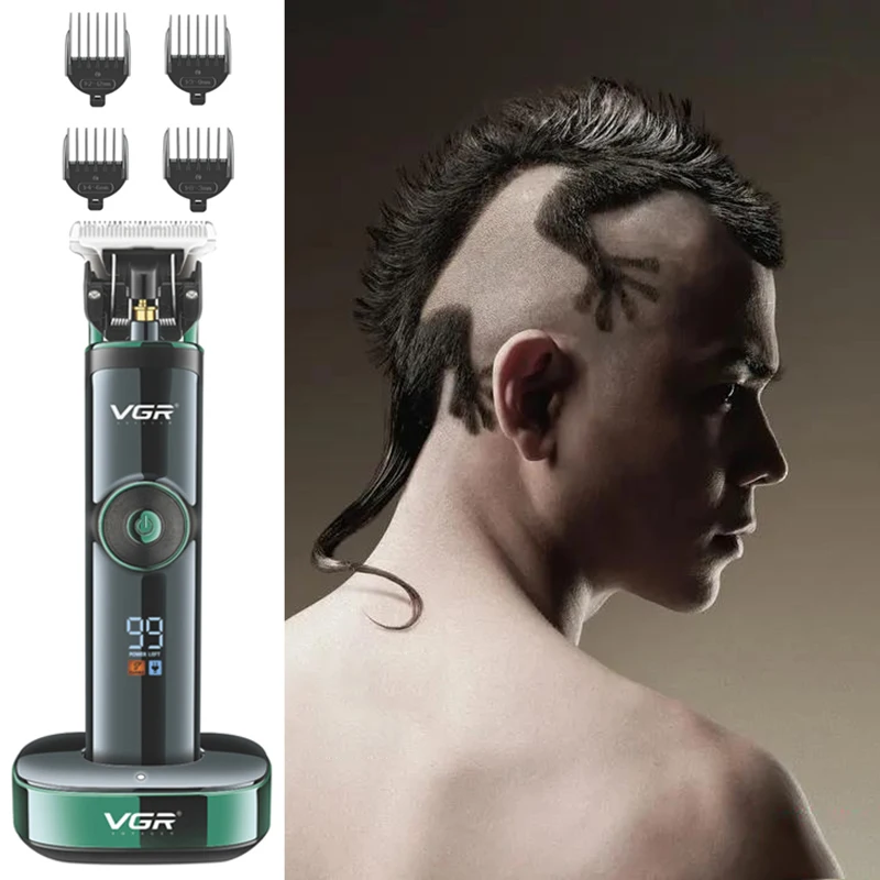 VGRProfessional Hair Trimmer for Men Beard Trimmer Rechargeable Hair Clipper Electric Haircut Machine Adjustable Speed And Blade
VGRProfessional Hair Trimmer for Men Beard Trimmer Rechargeable Hair Clipper Electric Haircut Machine Adjustable Speed And Blade