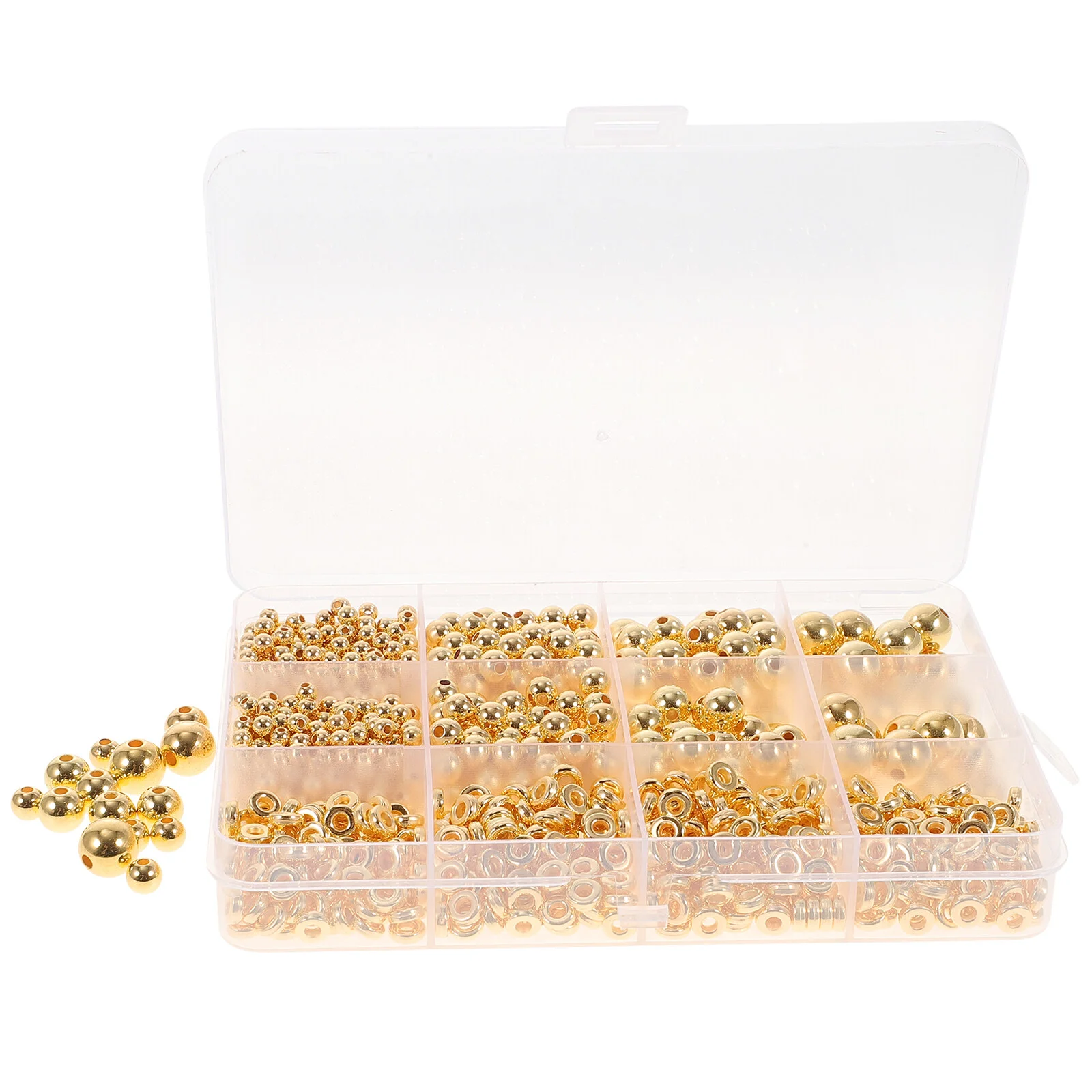 

1250 Pcs Pearl Elegant Spacer Bead Dangle Earrings Crafting Supplies Bracelet Making Material Jewelry Beads Resin DIY Materials
