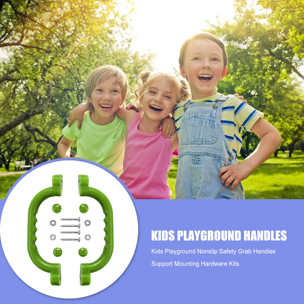 Kids Playground Nonslip Safety Grab Handles Climbing Frame Toy Mounting Hardware Educational Learning Study Toy Gifts
Kids Playground Nonslip Safety Grab Handles Climbing Frame Toy Mounting Hardware Educational Learning Study Toy Gifts