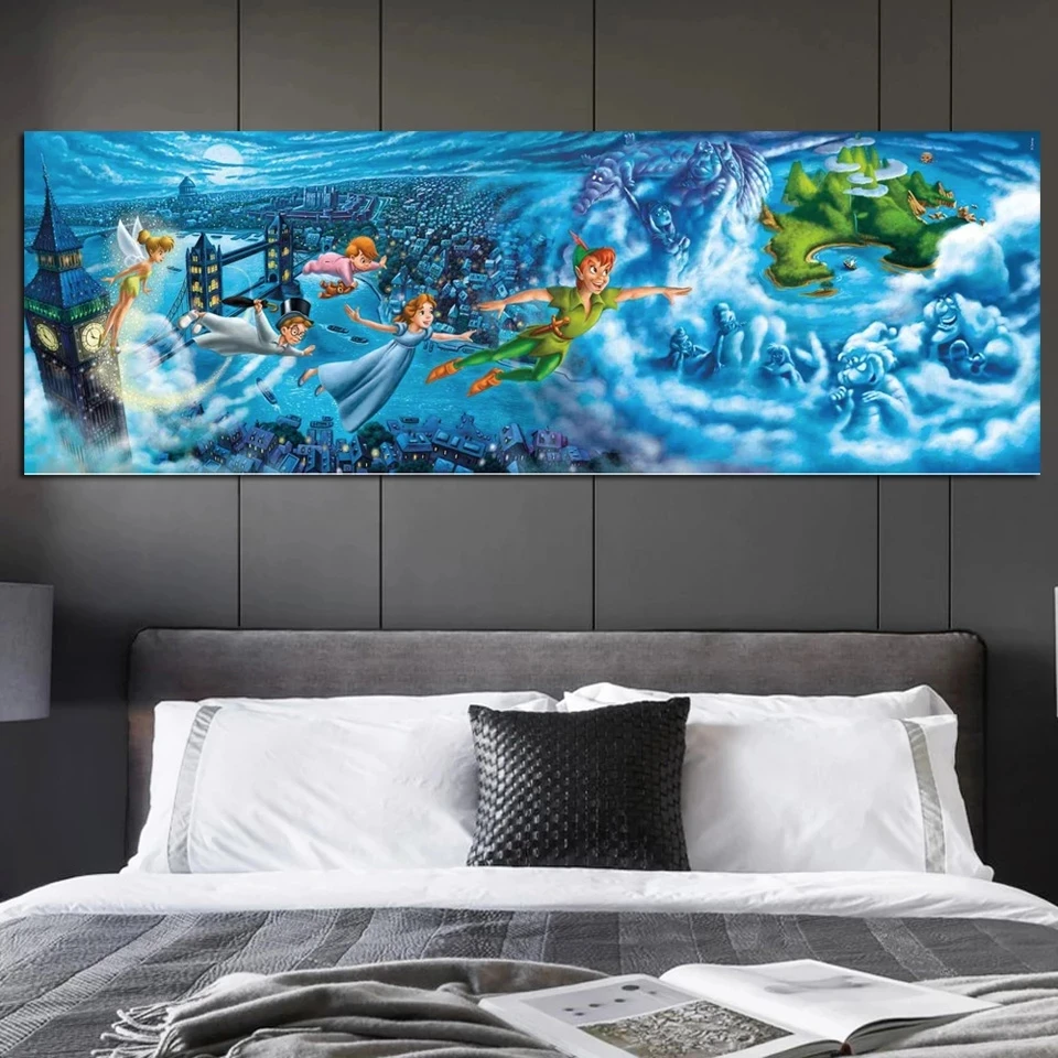Peter Pan Disney Diamond Art Tinkerbell 5D Full Drill Diamond Painting Cartoon Cross Stitch Kits Crystal Crafts Home Decoration
Peter Pan Disney Diamond Art Tinkerbell 5D Full Drill Diamond Painting Cartoon Cross Stitch Kits Crystal Crafts Home Decoration