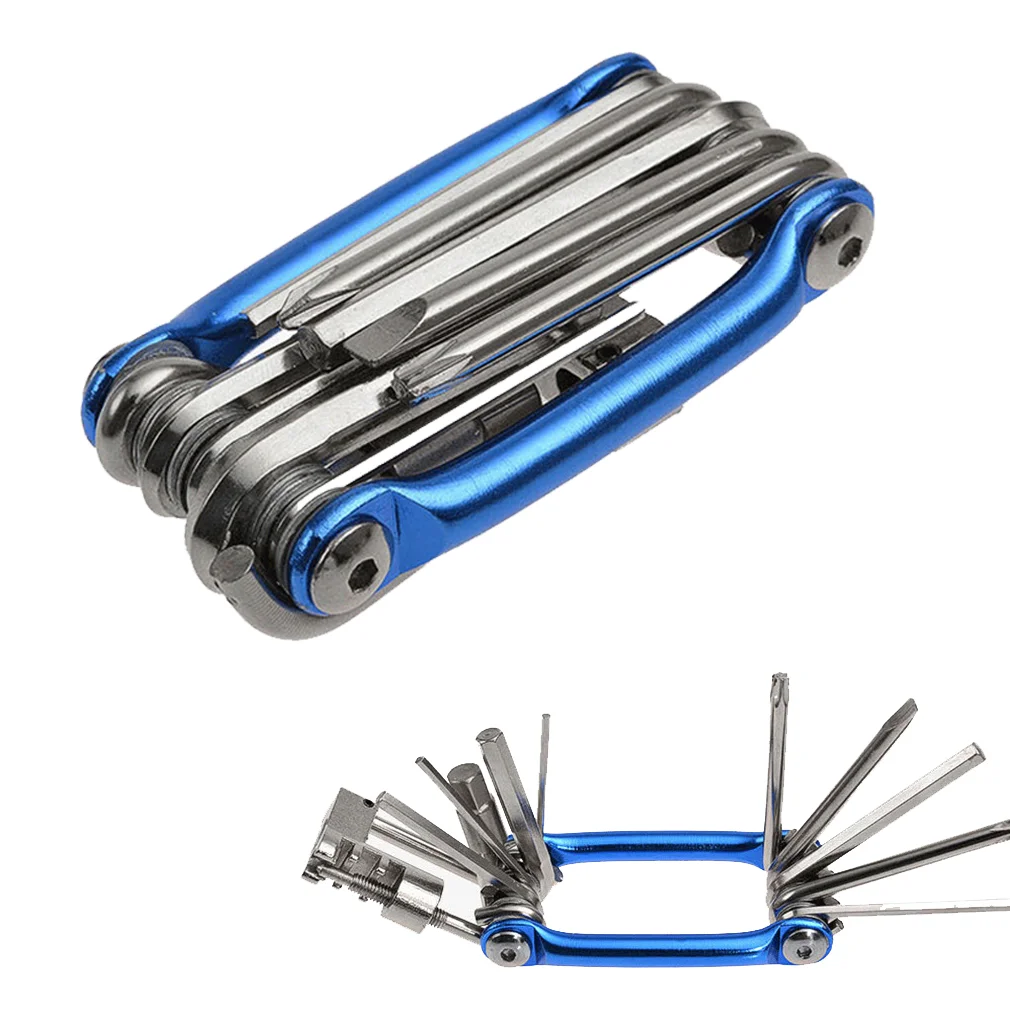 11 In 1 Multifunction Bicycle Repairing Set Combined Wrench Set Hex Wrench Screwdriver Chain Hex Spoke Mountain Cycling Tools
11 In 1 Multifunction Bicycle Repairing Set Combined Wrench Set Hex Wrench Screwdriver Chain Hex Spoke Mountain Cycling Tools
