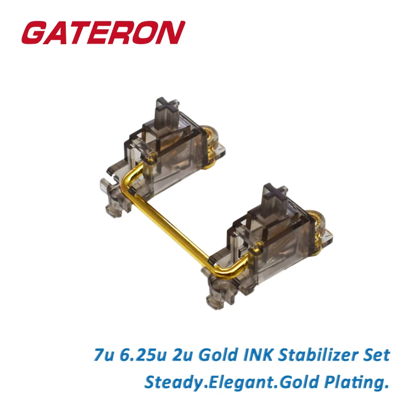 Механическая клавиатура GATERON для самостоятельной сборки 7u 6.25u 2u набор стабилизатора с золотыми чернилами
Механическая клавиатура GATERON для самостоятельной сборки 7u 6.25u 2u набор стабилизатора с золотыми чернилами