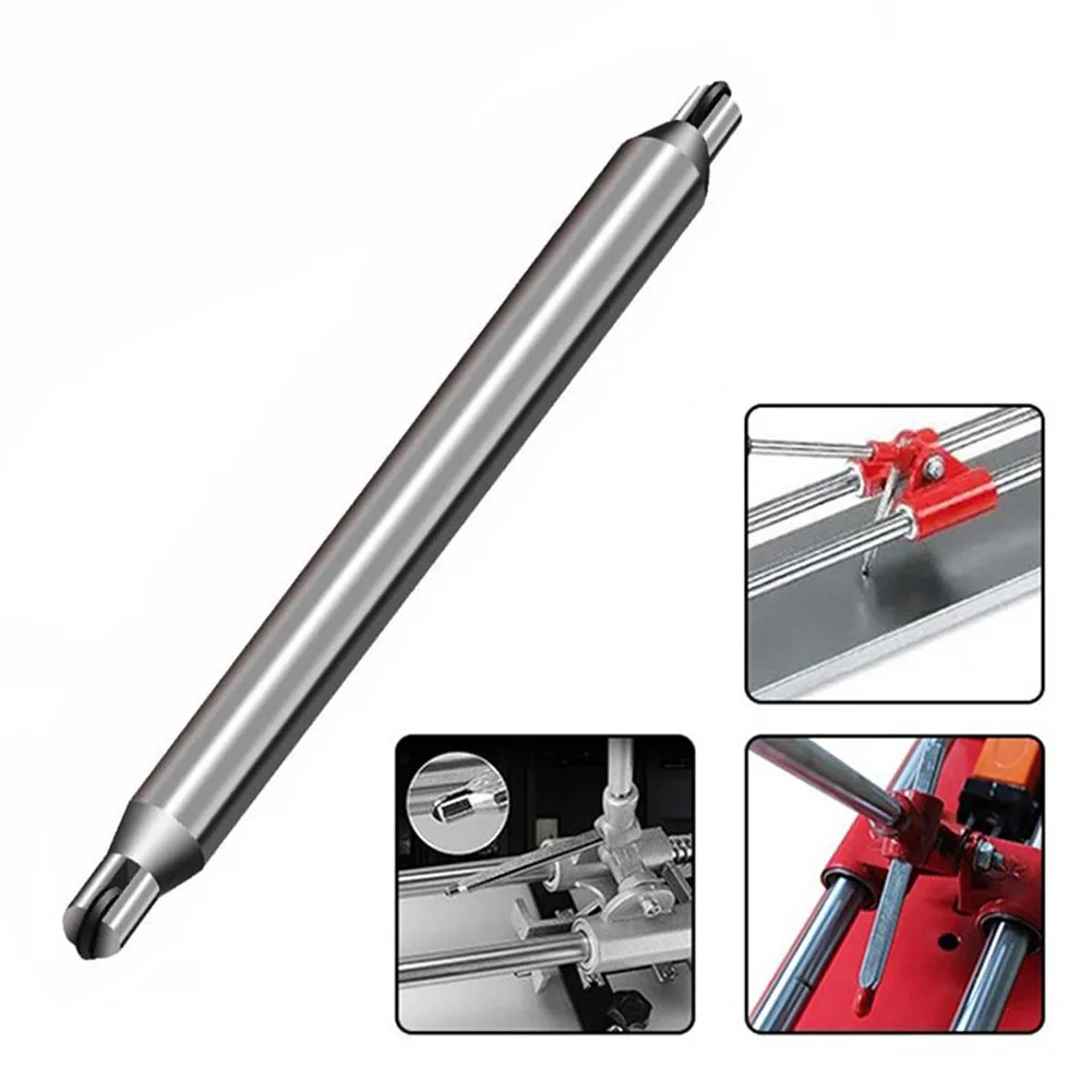 

Silver Tungsten Steel Tile Cutter Replacement Wheel Cutter Bar Double Head Porcelain Scoring For Tile Cutters Hand Cutting Tools