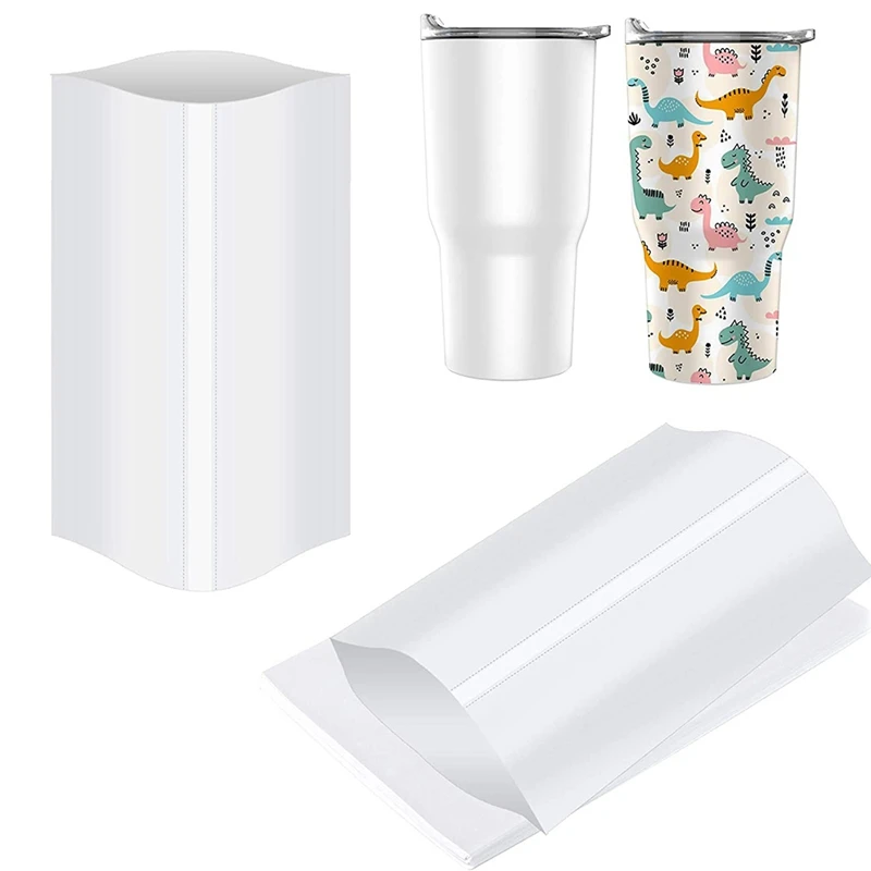 8X12 Inch Sublimation Shrink Wrap Sleeves, 60 Pcs White Sublimation Shrink Wrap For Tumblers, Mugs, Cups And More
8X12 Inch Sublimation Shrink Wrap Sleeves, 60 Pcs White Sublimation Shrink Wrap For Tumblers, Mugs, Cups And More