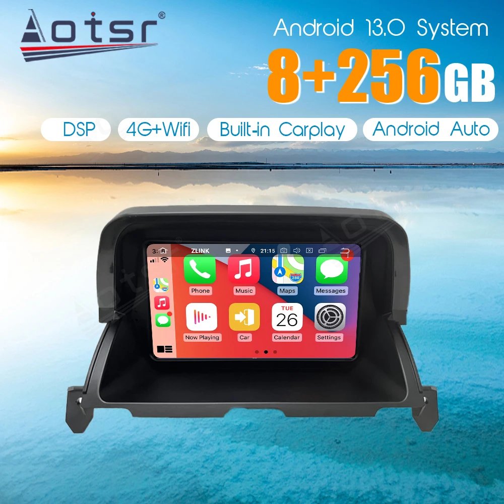 Автомобильный мультимедийный видеоплеер Android 13 для Dodge Journey 2009 ~ 2011 GPS-навигация