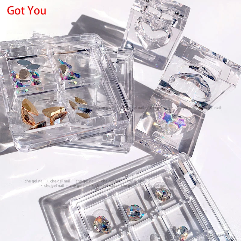 2Pcs Transparent Plastic Empty Storage Boxes Nail Jewellery Decoration Container Acrylic Nail Art Rhinestone Bead Gems Case C32
2Pcs Transparent Plastic Empty Storage Boxes Nail Jewellery Decoration Container Acrylic Nail Art Rhinestone Bead Gems Case C32