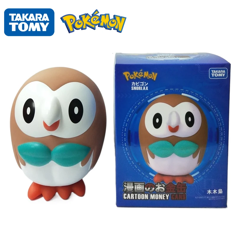 Pokemon Anime Figure Rowlet Money Box PVC Action Figures Toy Model Doll Desktop Decorative Ornament Kids Birthday Gifts
Pokemon Anime Figure Rowlet Money Box PVC Action Figures Toy Model Doll Desktop Decorative Ornament Kids Birthday Gifts