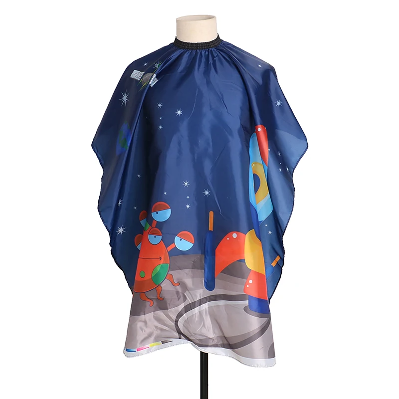 Salon Kids Hairdressing Cape Hairdresser Cartoon Pattern Haircut Styling Gown Barber Shop Household Child Hair Cut Cape Apron 
Salon Kids Hairdressing Cape Hairdresser Cartoon Pattern Haircut Styling Gown Barber Shop Household Child Hair Cut Cape Apron