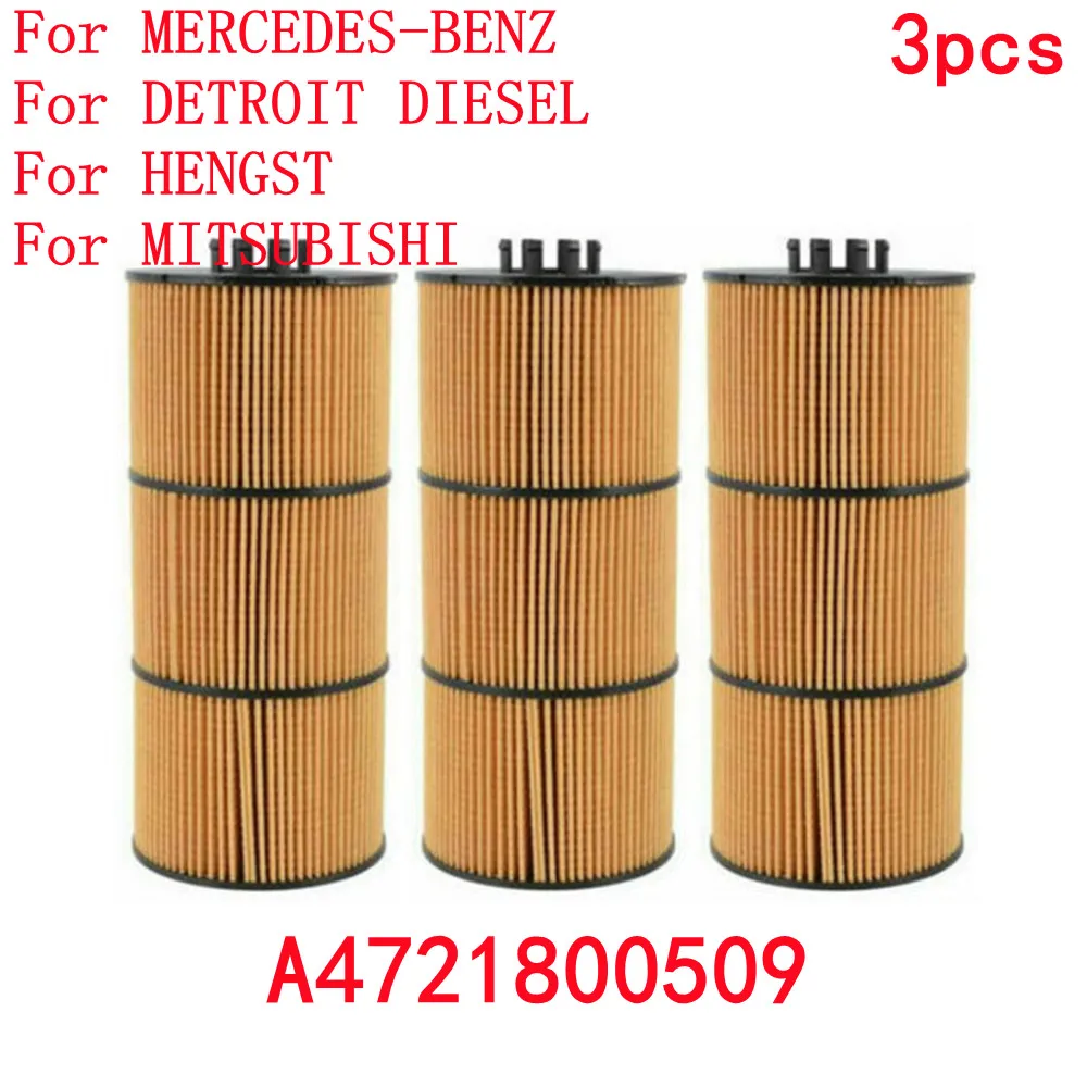 3pcs Oil Filter A4721800509 For Cascadia Engine DD13 DD15 DD6 For DETROIT DIESEL A472 180 03 09 For MERCEDES-BENZ 472 184 0525
3pcs Oil Filter A4721800509 For Cascadia Engine DD13 DD15 DD6 For DETROIT DIESEL A472 180 03 09 For MERCEDES-BENZ 472 184 0525
