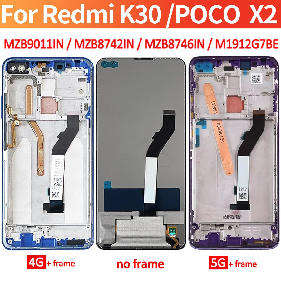 Оригинальный ЖК-дисплей для Xiaomi Redmi K30 4G, дисплей с сенсорным экраном, дигитайзер в сборе, Замена для Xiaomi Poco X2, ЖК-дисплей
Оригинальный ЖК-дисплей для Xiaomi Redmi K30 4G, дисплей с сенсорным экраном, дигитайзер в сборе, Замена для Xiaomi Poco X2, ЖК-дисплей