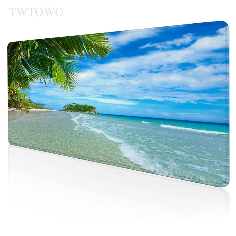 Tropical Beach Palm Mouse Pad Gamer XL New Custom Home Mousepad XXL Desk Mats Natural Rubber Soft Anti Slip Laptop Mice Pad
Tropical Beach Palm Mouse Pad Gamer XL New Custom Home Mousepad XXL Desk Mats Natural Rubber Soft Anti Slip Laptop Mice Pad